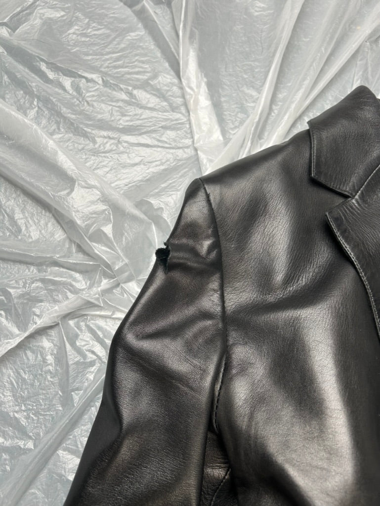 Prada leather jacket