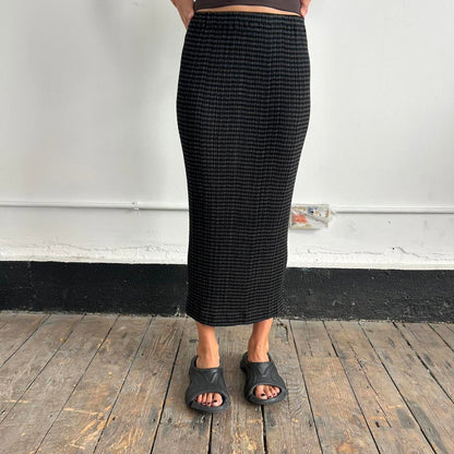Issey Miyake Permanente Skirt pleated
