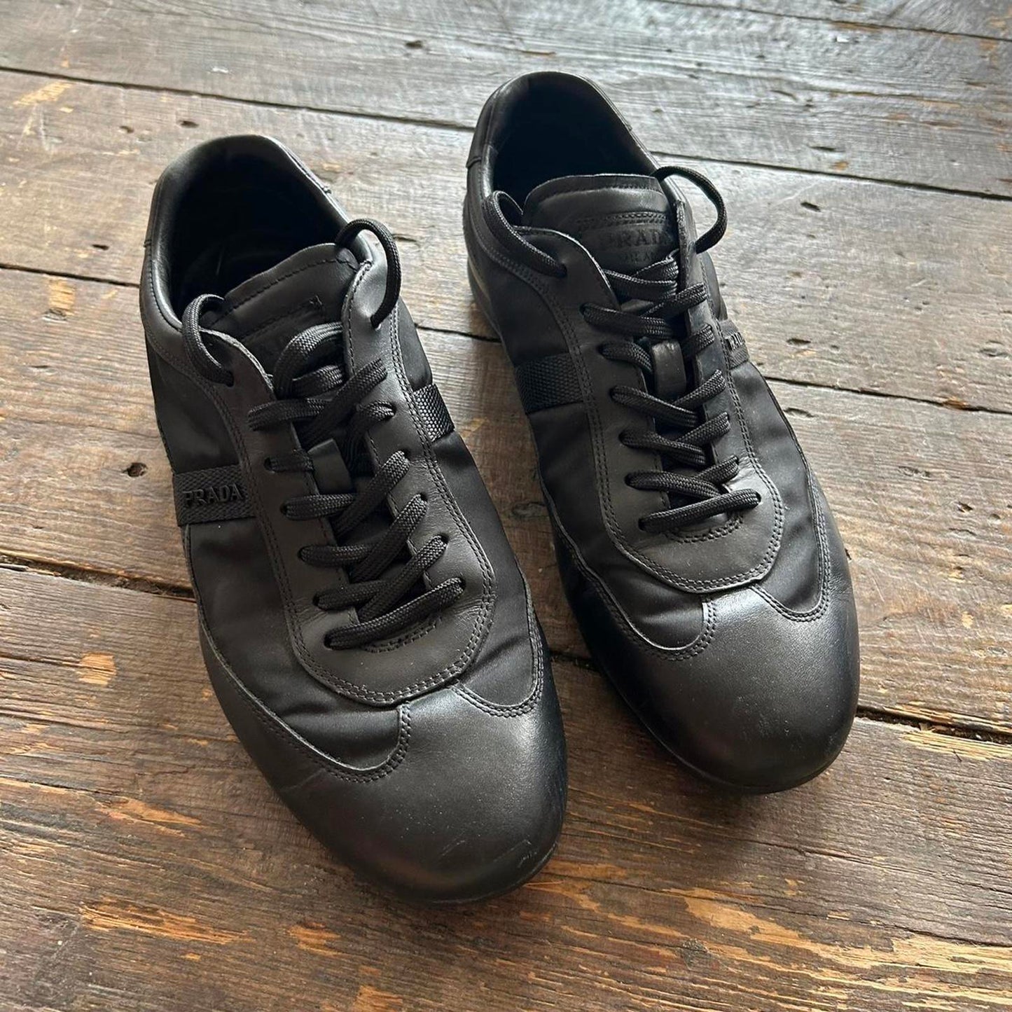 Black Prada trainers