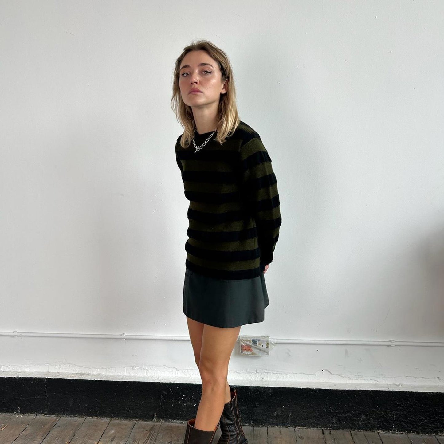 Striped Comme Des Garçons knit jumper - AD2023