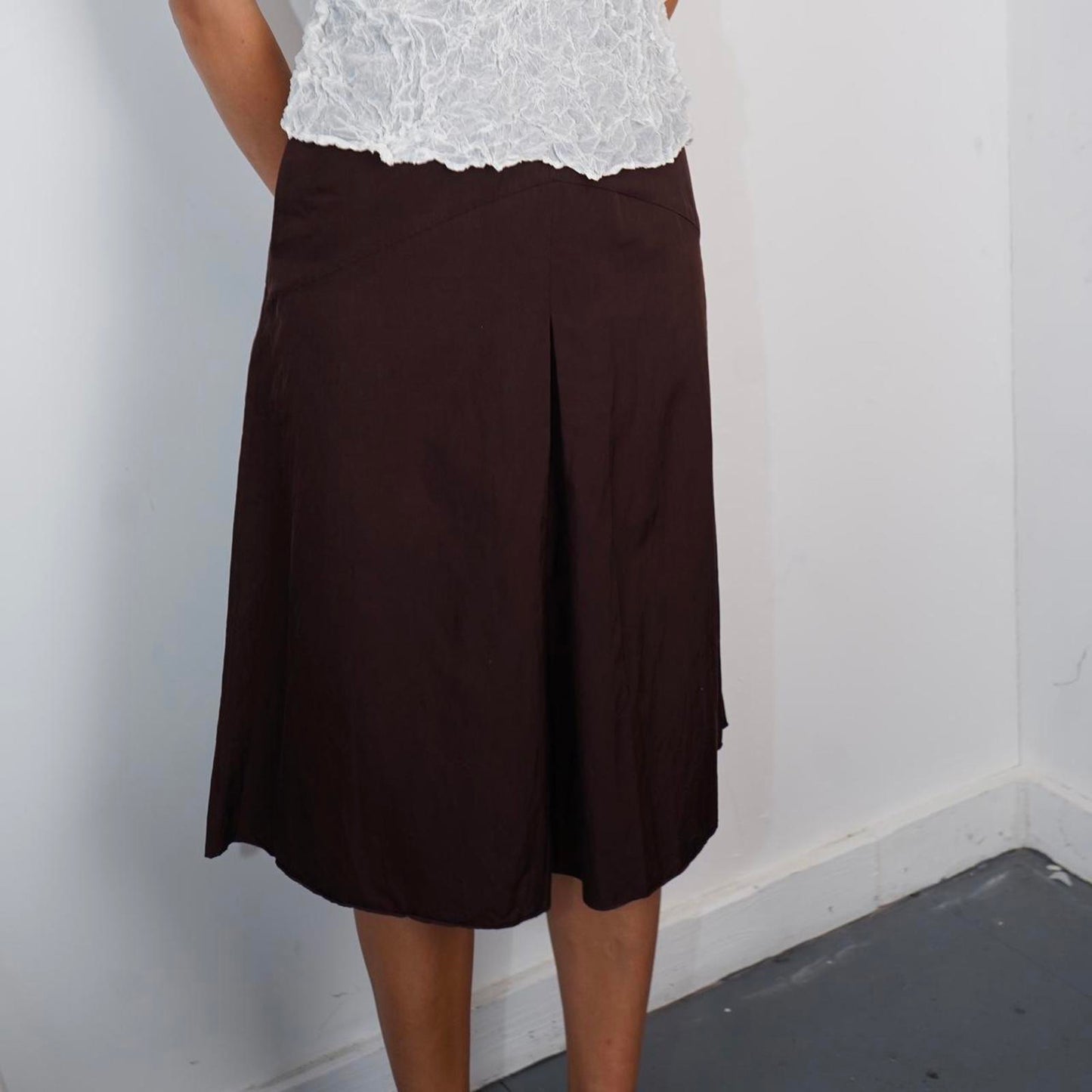 Margaret Howell London Burgundy skirt 