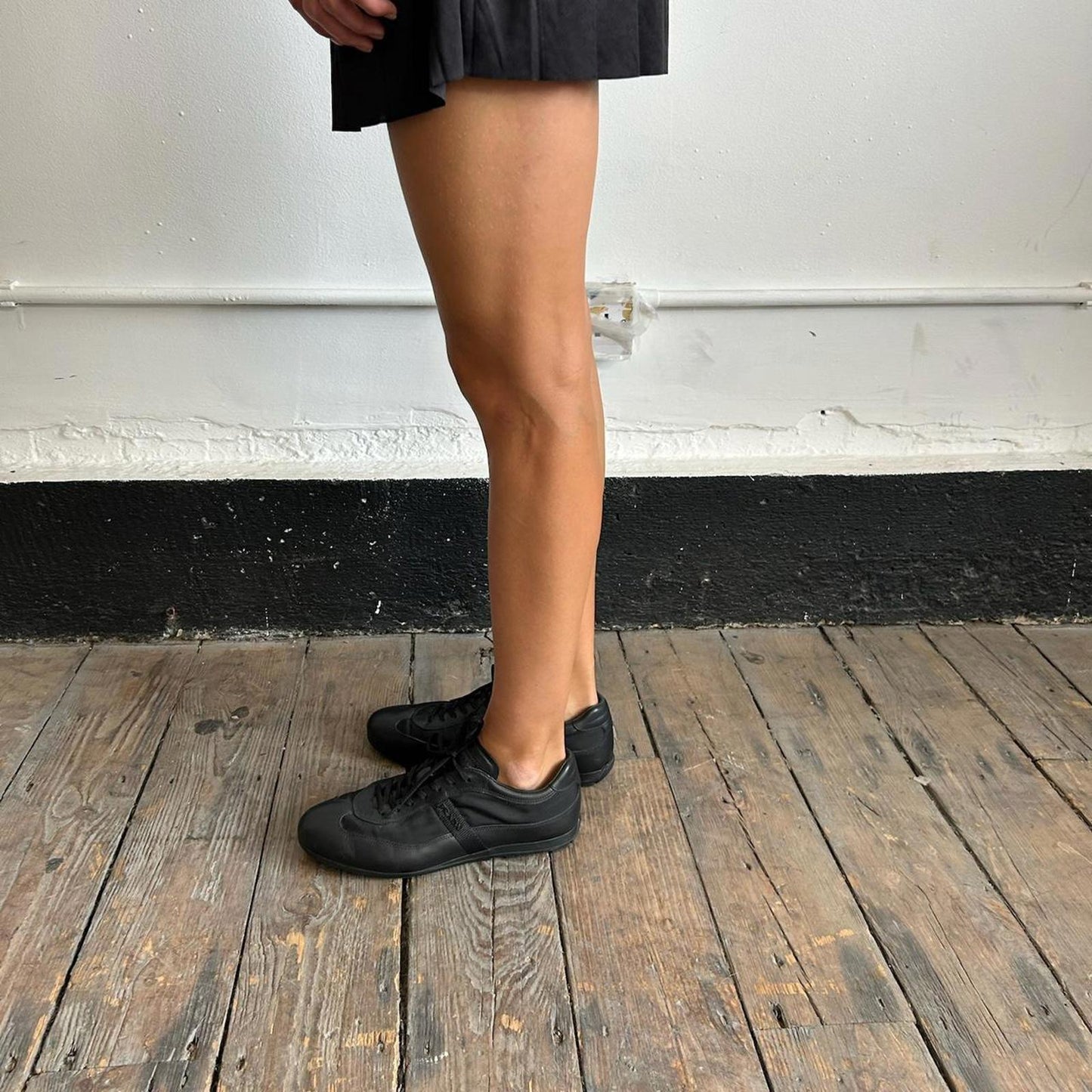 Black Prada trainers