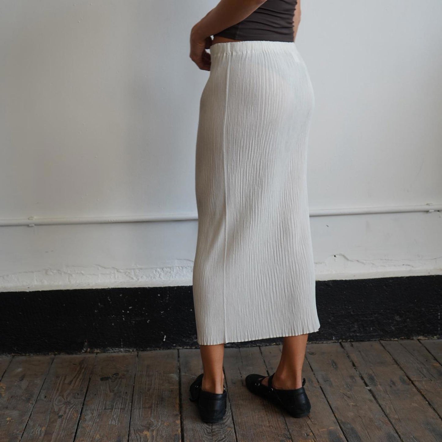 Off-white Issey Miyake Pleats Please maxi skirt