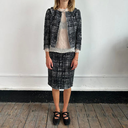 Office chic Prada Milano Two Piece Skirt Suit