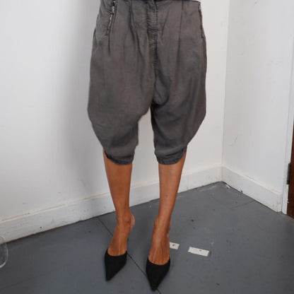 Cop Copine low crop Capri trousers