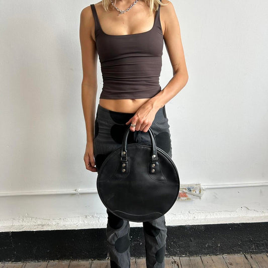 Comme Des garçons vinyl handbag
