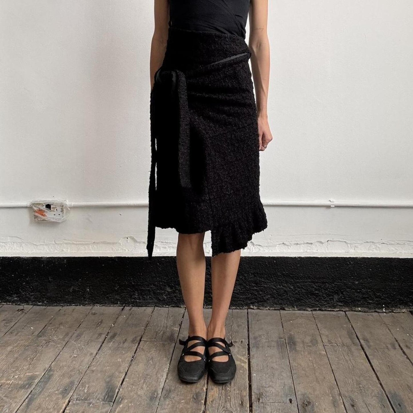 Comme Des Garçons Tricot Wool Skirt