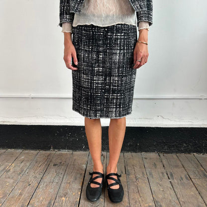 Office chic Prada Milano Two Piece Skirt Suit
