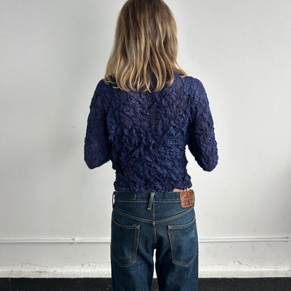 Issey Miyake Pleats Please Crinkle Top