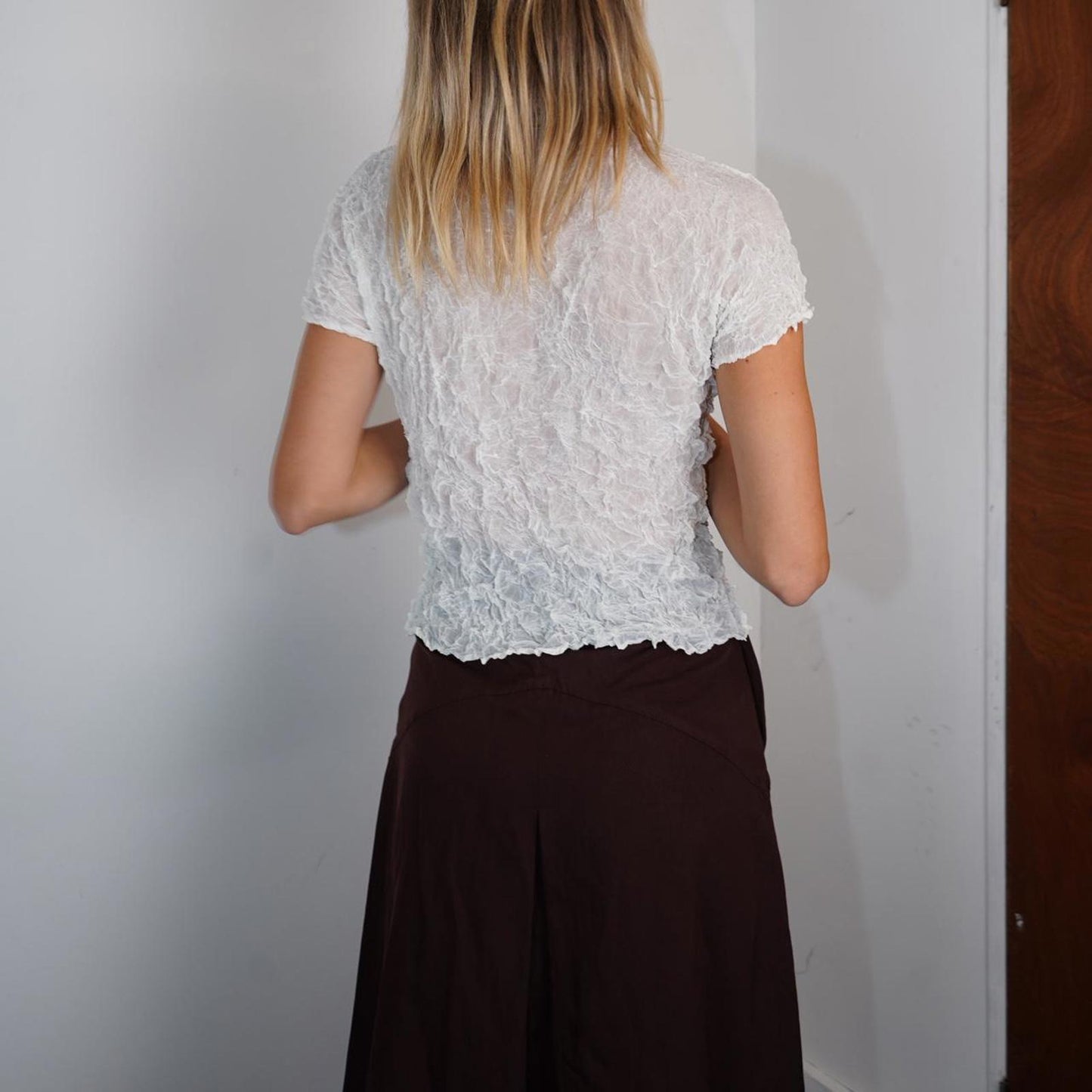 Margaret Howell London Burgundy skirt 