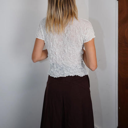 Margaret Howell London Burgundy skirt 