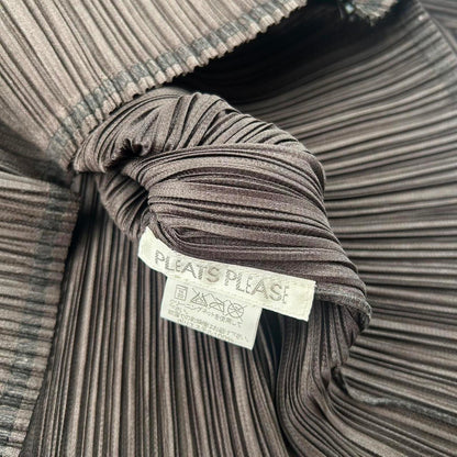 Issey Miyake Pleats Please zip up jacket