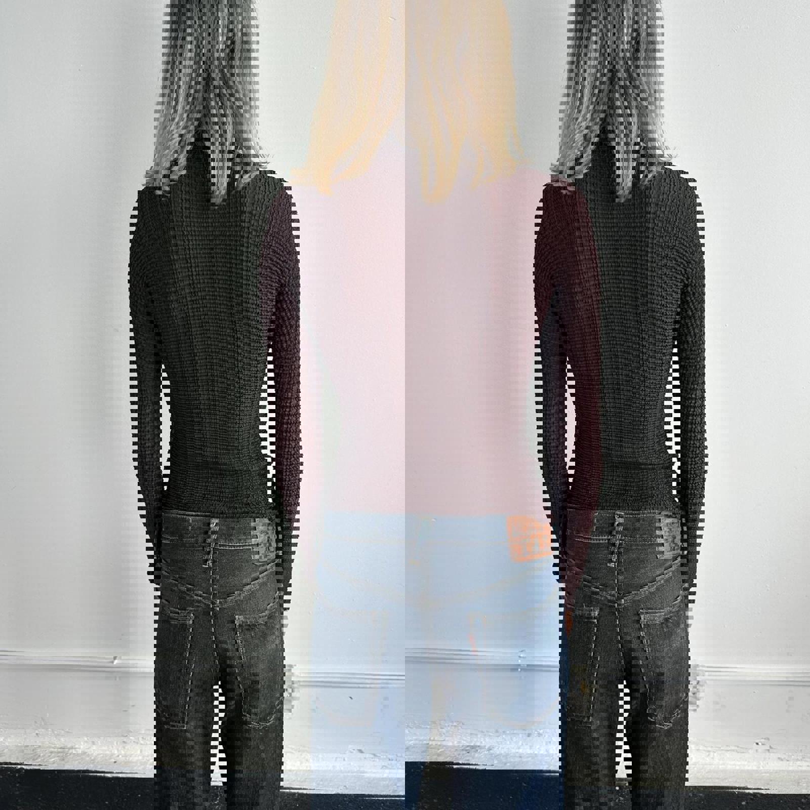 トップス ISSEY MIYAKE FETE Issey Miyake Fete Harlequin Gradient Top – Blogger Armoire