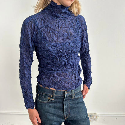 Issey Miyake Pleats Please Crinkle Top