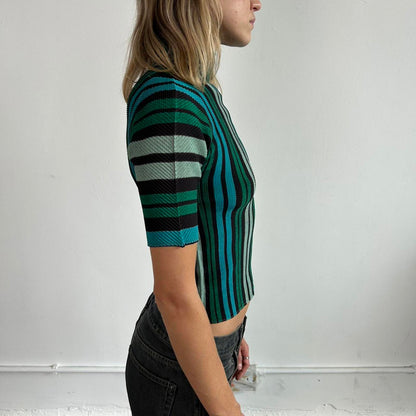 Issey Miyake T Pleated Short Sleeve T shirt