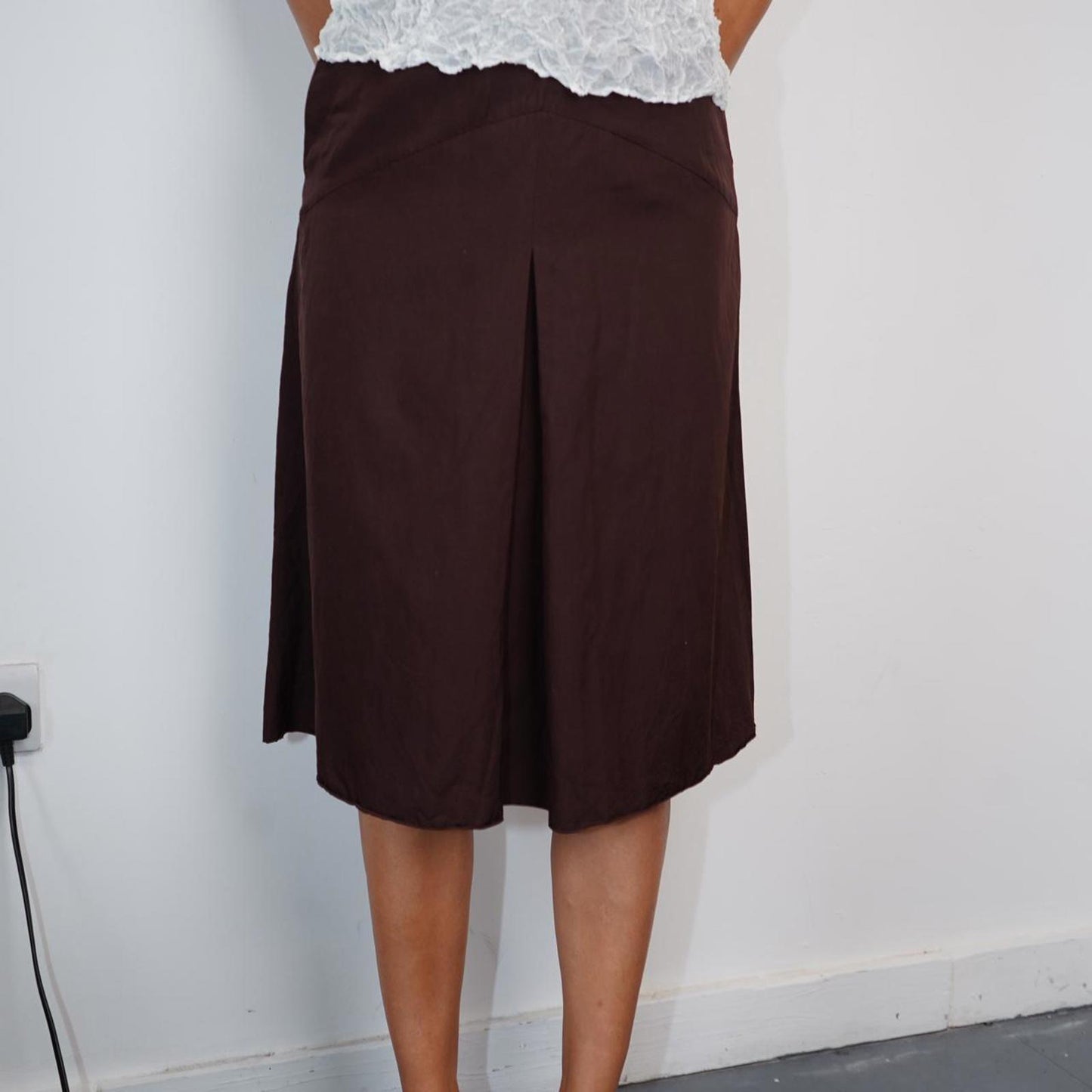 Margaret Howell London Burgundy skirt 