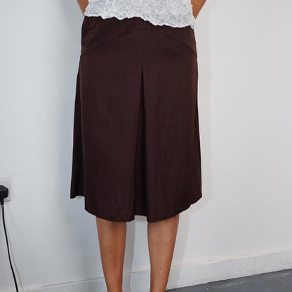 Margaret Howell London Burgundy skirt 