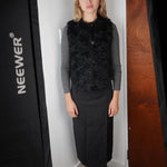 Issey Miyake Haat Faux Fur Gilet
