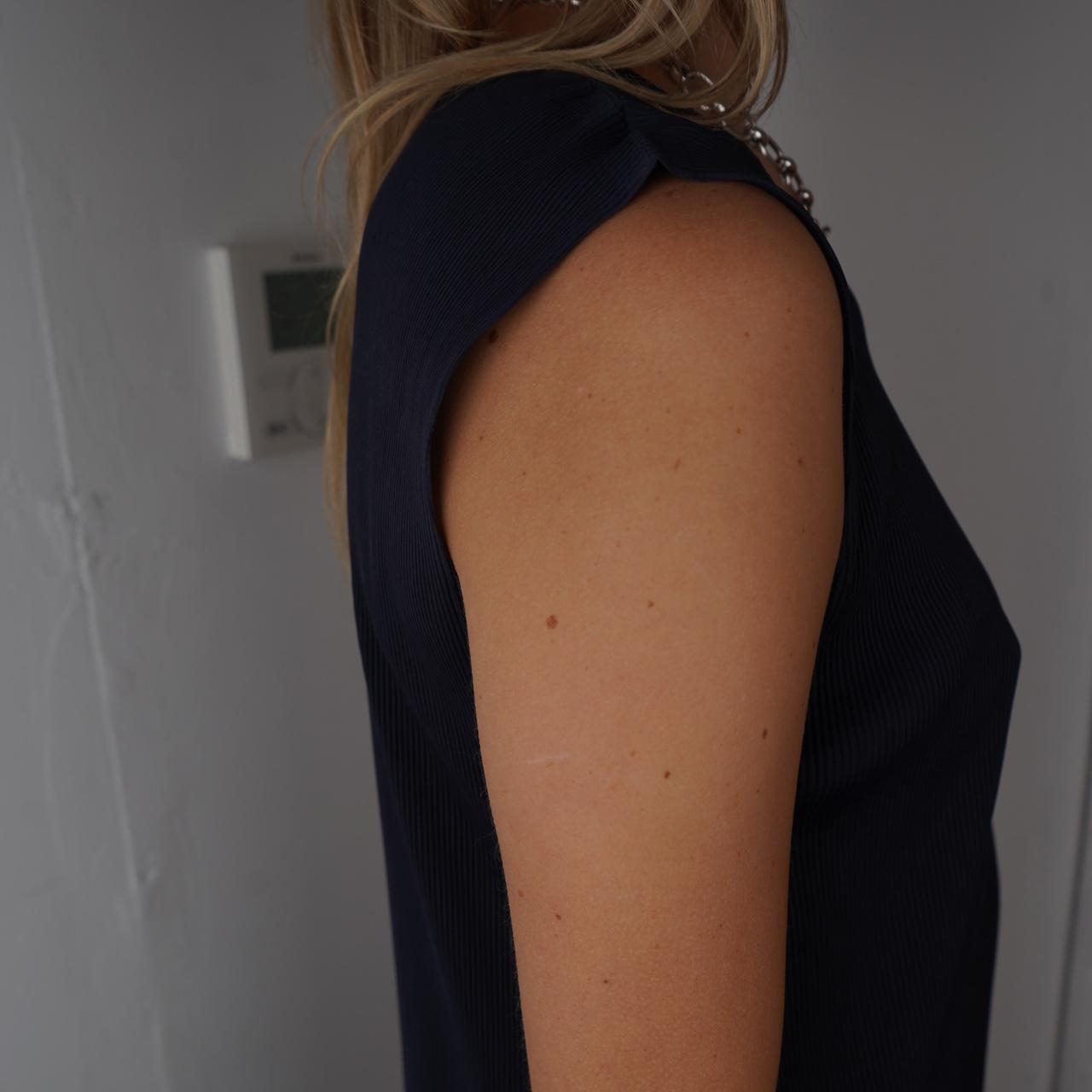 Navy Issey Miyake Pleats Please Dress