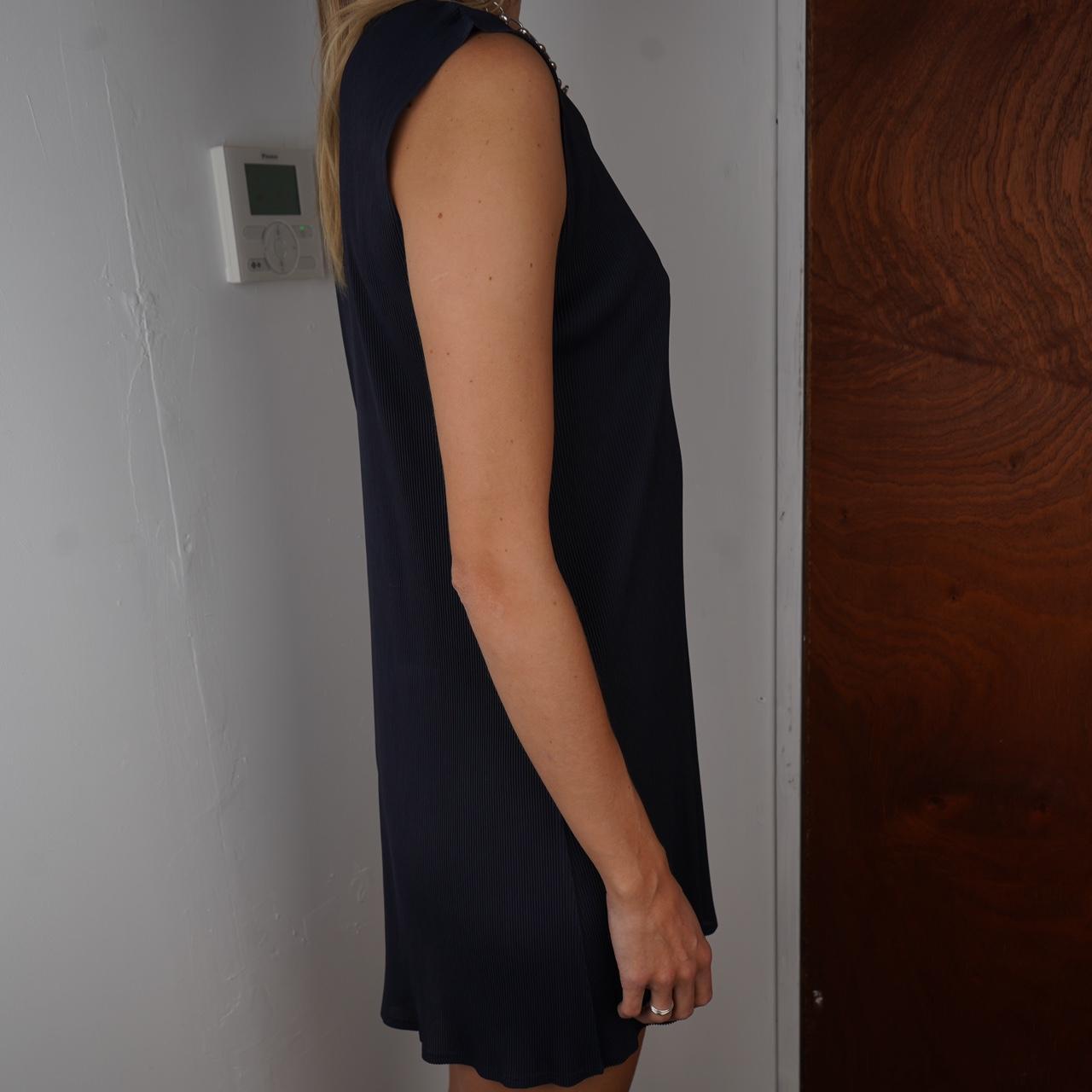 Navy Issey Miyake Pleats Please Dress