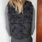 Issey Miyake Haat Faux Fur Gilet