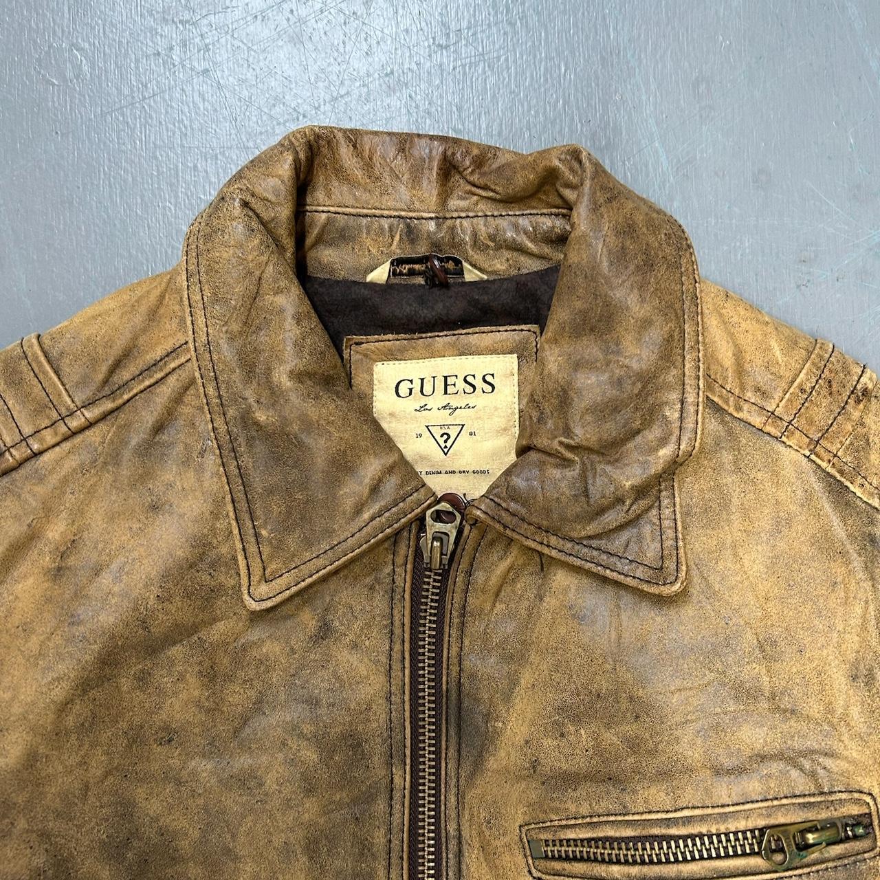 Vintage Guess Leather Jacket