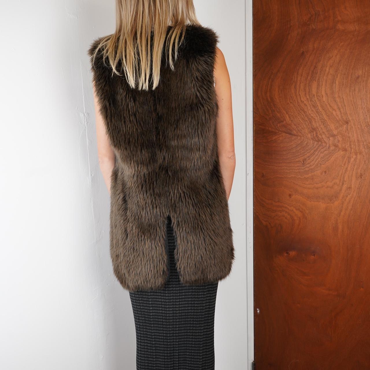 Comme Des Garçons Faux Fur Gilet