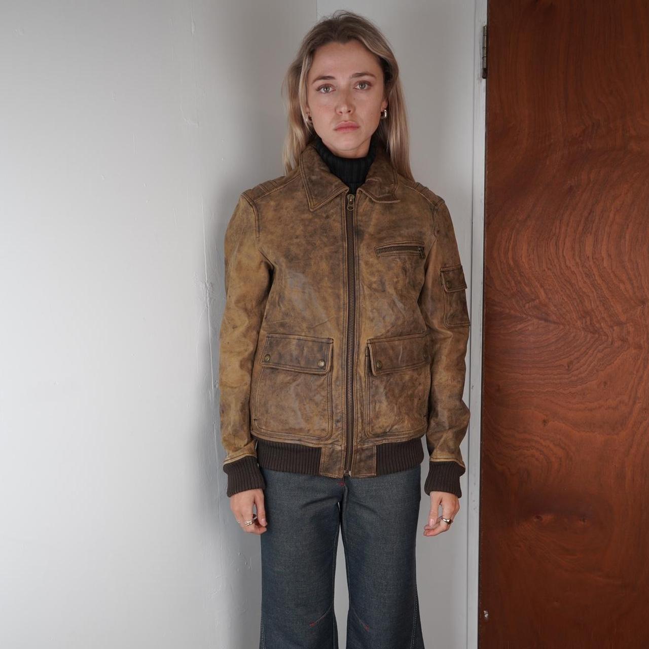 Vintage Guess Leather Jacket