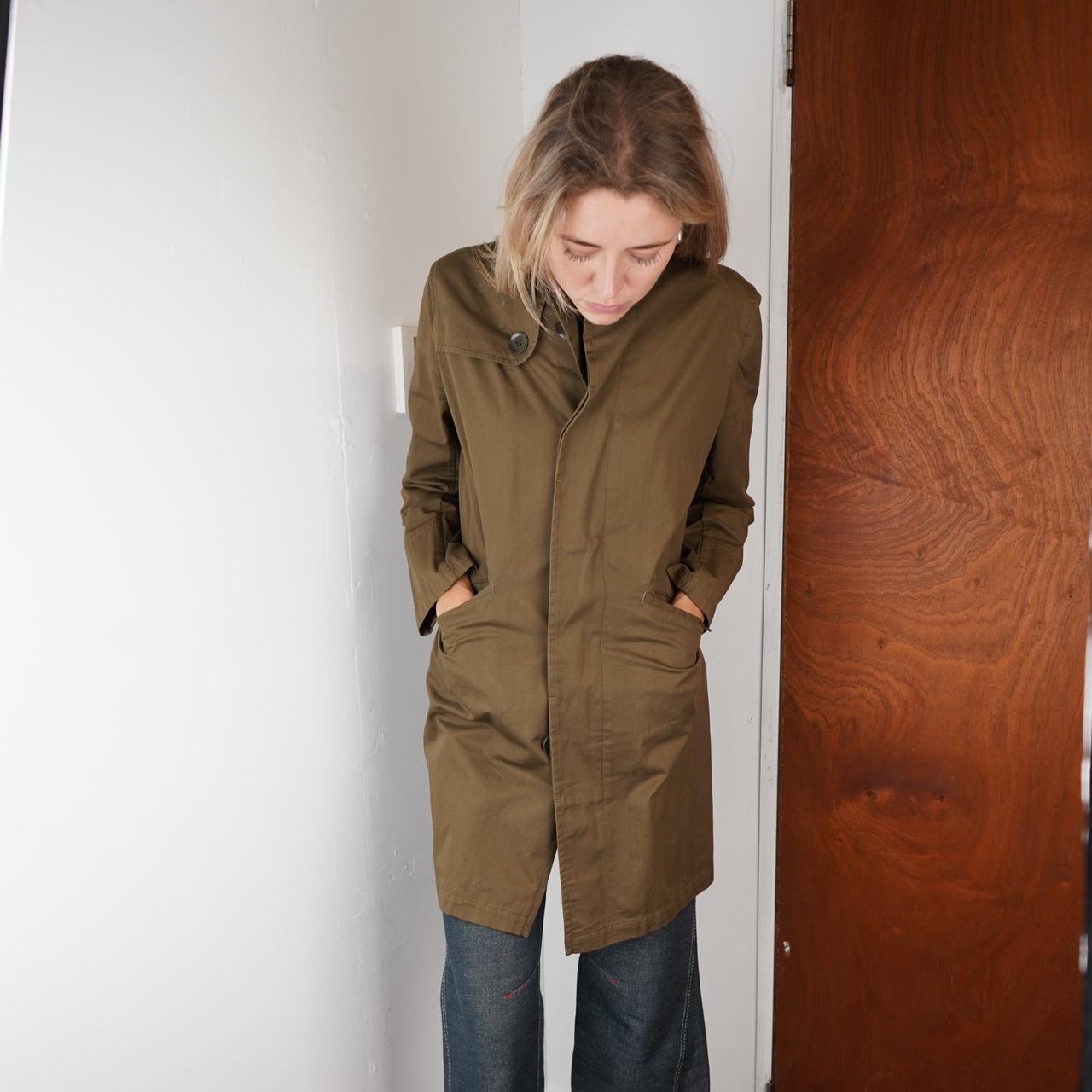 Yohji Yamamoto Y’s range trench coat in Khaki