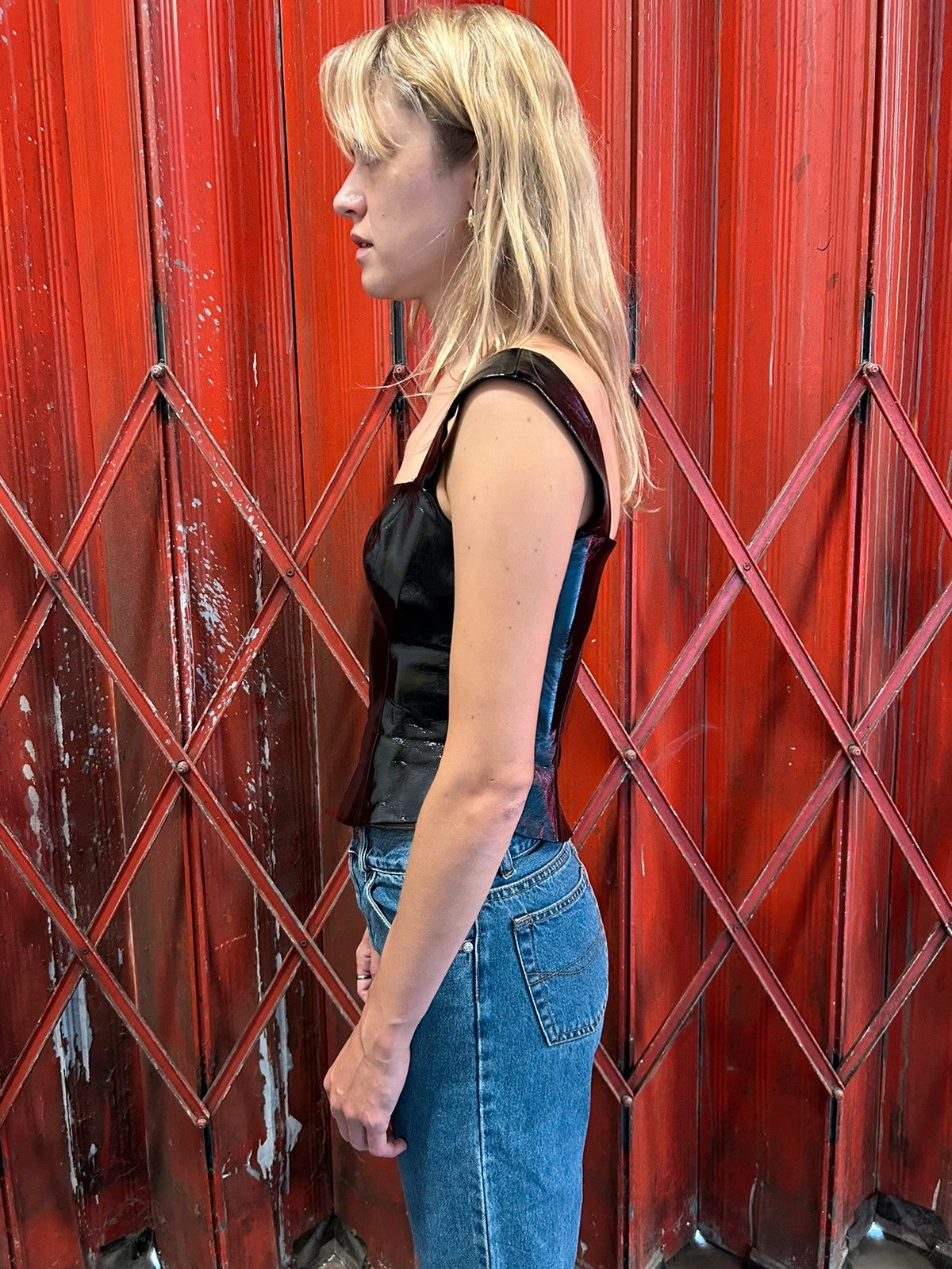 De La Vali PVC Top