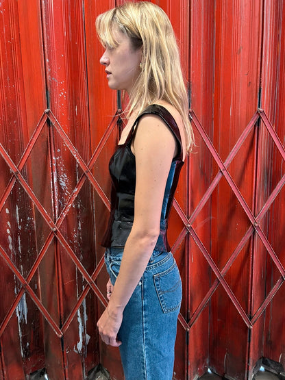 De La Vali PVC Top