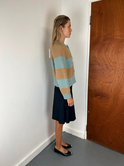 Ymc Striped Cardigan