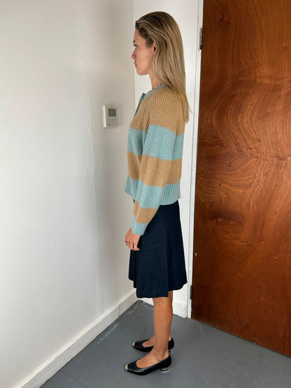 Ymc Striped Cardigan