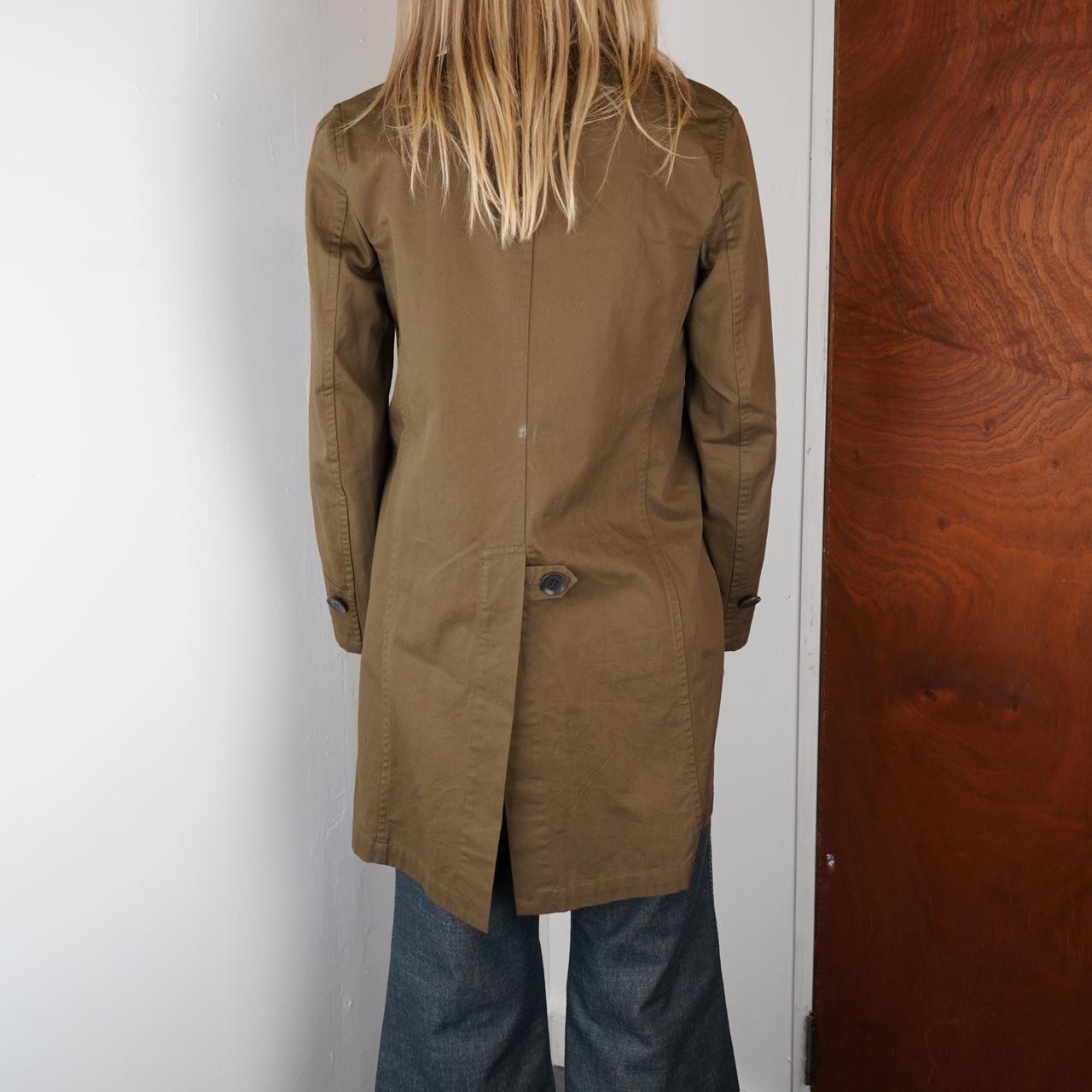 Yohji Yamamoto Y’s range trench coat in Khaki