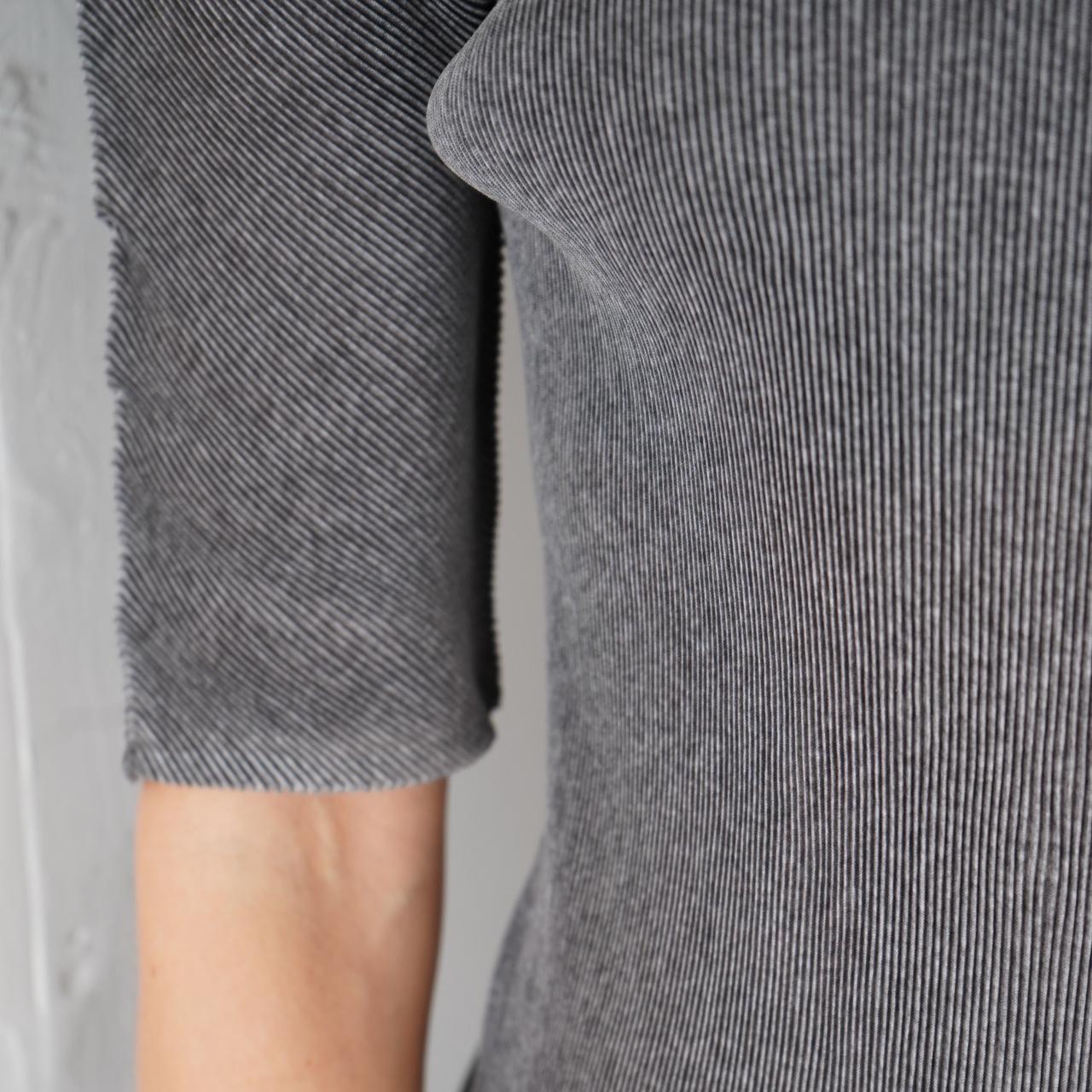 Grey Issey Miyake Pleats Please T Shirt